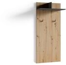 byLIVING Wandpaneele Ben/Garderobe Artisan Eiche-Optik hell-braun mit Zwei