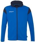 uhlsport Unisex Squad 27 Track Hood Sport-Jacke, Azurblau/Marine, 116 EU
