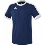 Erima Unisex Erwachsene Retro Star Trikot (3132127), New Navy/wei&szlig;, L