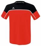 Erima Unisex Kinder Change by Funktionelles T-Shirt (1082310), rot/schwarz/wei&szlig;, 152