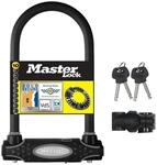MASTER LOCK B&uuml;gelschloss [Schl&uuml;sselschloss] [mit Halterung] [Zertifiziertes Fahrrad