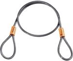 Kryptonite KryptoFlex 525 Doppelschlaufenkabel, Fahrradkabel mit 2 Doppelschlaufen, 5