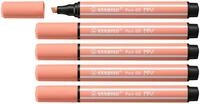 STABILO - Premium-Filzstift mit dicker Keilspitze - Pen 68 MAX | 5er Pack,...