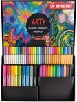 STABILO - Stifte-Set - ARTY Creative Set - 55er Pack - Fineliner, Filzschreiber,