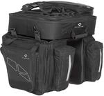 M-Wave Fahrrad Gep&auml;cktr&auml;gertasche 3-Fach, Schultergurt, verst&auml;rkter Boden,