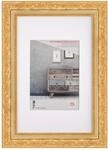 walther design Bilderrahmen Barock Holzrahmen, 20x30 cm, gold, CR030G