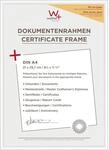 walther design Bilderrahmen weiss 21 x 29,7 cm (DIN A4) mit Kunstglas, New...