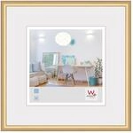 walther design Bilderrahmen gold 13 x 13 cm New Lifestyle Kunststoffrahmen...