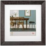walther design Bilderrahmen dunkelgrau 40 x 40 cm mit Passepartout, Fiorito