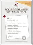 walther design Bilderrahmen silber 21 x 29,7 cm (DIN A4) mit Kunstglas, New...