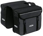 Norco Fahrradtasche Ottawa Zweifachtaschez, Schwarz, 34 x 27 x 13 cm, 8 Liter, 0202S