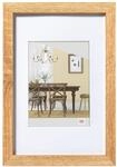 walther design Bilderrahmen eiche hell 30 x 40 cm mit Kunstglas und Passepartout