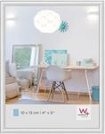 walther design Bilderrahmen silber 10 x 13 cm New Lifestyle Kunststoffrahmen...