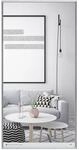 walther design Bilderrahmen silber 50 x 100 cm Galeria Kunststoffrahmen KS500H