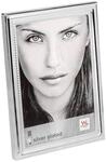 walther design Bilderrahmen Elodie Portraitrahmen, 15x20 cm, silber, BM520S