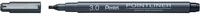 Pentel Pointliner Calligraphy S20P-C30A, Fineliner mit metallgefasster