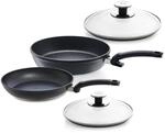 Fissler Adamant&reg; Comfort+Classic Pfannen-Set 2-teilig (24 + 28 cm) inkl. Glasdeckel