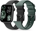 SPC Smartee Duo 2 &ndash; Smartwatch mit austauschbarem Armband, 1,78" AMOLED-Display,