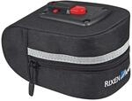 KlickFix Farradtasche Micro 100 Satteltasche S, Schwarz, one Size