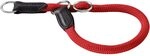 HUNTER Dressurhalsung FREESTYLE, Farbe: rot, strapazierf&auml;higes Tau mit