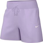 Nike Damen Phoenix Fleece High-Waisted Shorts, Purple, L