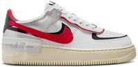 Nike FN6335-100 Nike Air Force 1 Shadow Damen White/Gym RED-Black-METALLIC Silver EU
