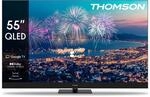 Thomson 65 Zoll (164cm) QLED Zentral F&uuml;sse Google Smart TV, Wi-Fi, Dolby Audio,