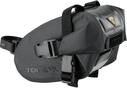 Topeak Satteltasche Wedge DryBag Strap Mount, Black, 15 x 9 x 9 cm, 0.6 Liter,