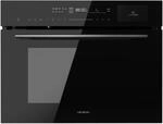 Cecotec Backofen f&uuml;r Mikrowelle, 60 x 45 cm, Bolero Hexa MWS704500 Glas, Schwarz,