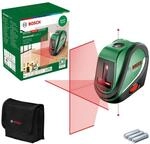 Bosch Kreuzlinienlaser UniversalLevel 2 (Laserkreuz inkl. integrierter Lotpunkte f&uuml;r
