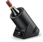 CASO VinoCase Black - Weink&uuml;hler f&uuml;r eine Flasche Wein, Champagner, Sekt, etc. /