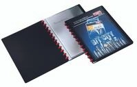 Durable Duralook Easy Plus Sichtbuch (A4, mit 20 H&uuml;llen) schwarz, 242701