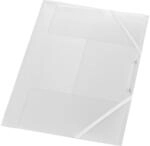 Herlitz 1948652 Gummizugmappe A4 mit 3 Einschlagklappen und 2 Gummiz&uuml;gen, PP,