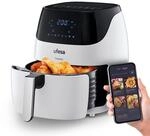 Ufesa AF5100 White Phantom Friteuse Hei&szlig;luftfritteuse Wei&szlig; mit WLAN, 5 L, Digitale