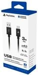 HORI USB Ladekabel f&uuml;r Playstation 5 - Offiziell lizenziert von Sony - 3m USB...