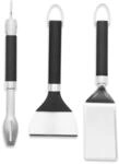 Weber Plancha/Grillplatten Zubeh&ouml;r Set, 3-teilig, bestehend aus Zange, Wender &