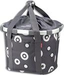 KLICKfix Unisex Fahrradtasche, bubbles anthra, 0303BA, 35 x 28 x 5 cm, Bubble