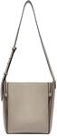 LIEBESKIND BERLIN Leder Schultertasche Hilla Small Pebble Hobo Bag Stone beige