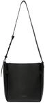 LIEBESKIND BERLIN Leder Schultertasche Kodiaq Sheep Hilla Hobo Bag Black schwarz