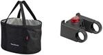 Klickfix Fahrradkorb Shopper Pro, Schwarz, 29 x 38 x 25cm, 0300SP & Zubeh&ouml;r