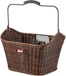 KlickFix Proline Vorderradkorb-2128052720 Vorderradkorb, braun, 40 x 33 x 25 cm