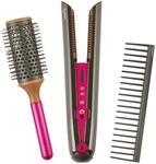 Casdon Dyson Corrale Styling-Set | Sichere Spielzeug-Gl&auml;tteisen f&uuml;r Kinder ab 3