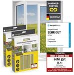EASYmaxx Fliegengitter f&uuml;r Fenster mit Magic Click | Moskitonetz individuell