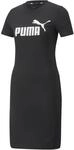 Puma Damen ESS Slim Tee Dress Kleid, Black, XS, Puma Black
