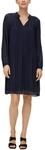 s.Oliver Plissiertes Kleid aus Chiffon