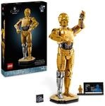 LEGO Star Wars 75398 C-3PO Figur &ndash; Sammler Modell f&uuml;r Erwachsene &ndash; mit...