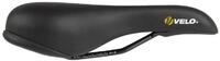 Velo Sattel Plush Deep Channel, black, 243 x 155 mm