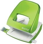 Leitz B&uuml;ro Locher aus Metall, F&uuml;r 30 Blatt, Anschlagschiene mit...
