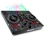 Numark Party Mix Live DJ Controller mit Lautsprechern, Lichtshow, 2 Decks, Mixer,