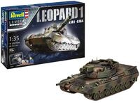 Revell Modellbausatz I Geschenkset Leopard 1 A1A1-A1A4 I Detailreicher Panzer Bausatz